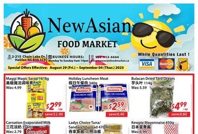 New Asian Food Market Flyer August 29 to September 4 New Asian Food Market Flyer August 29 to September 4