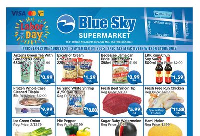 Blue Sky Supermarket (North York) Flyer August 29 to September 4