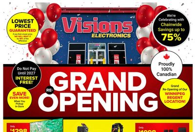 Visions Electronics Flyer August 29 to September 4 Visions Electronics Flyer August 29 to September 4
