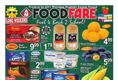 Food Fare Flyer August 30 to September 5