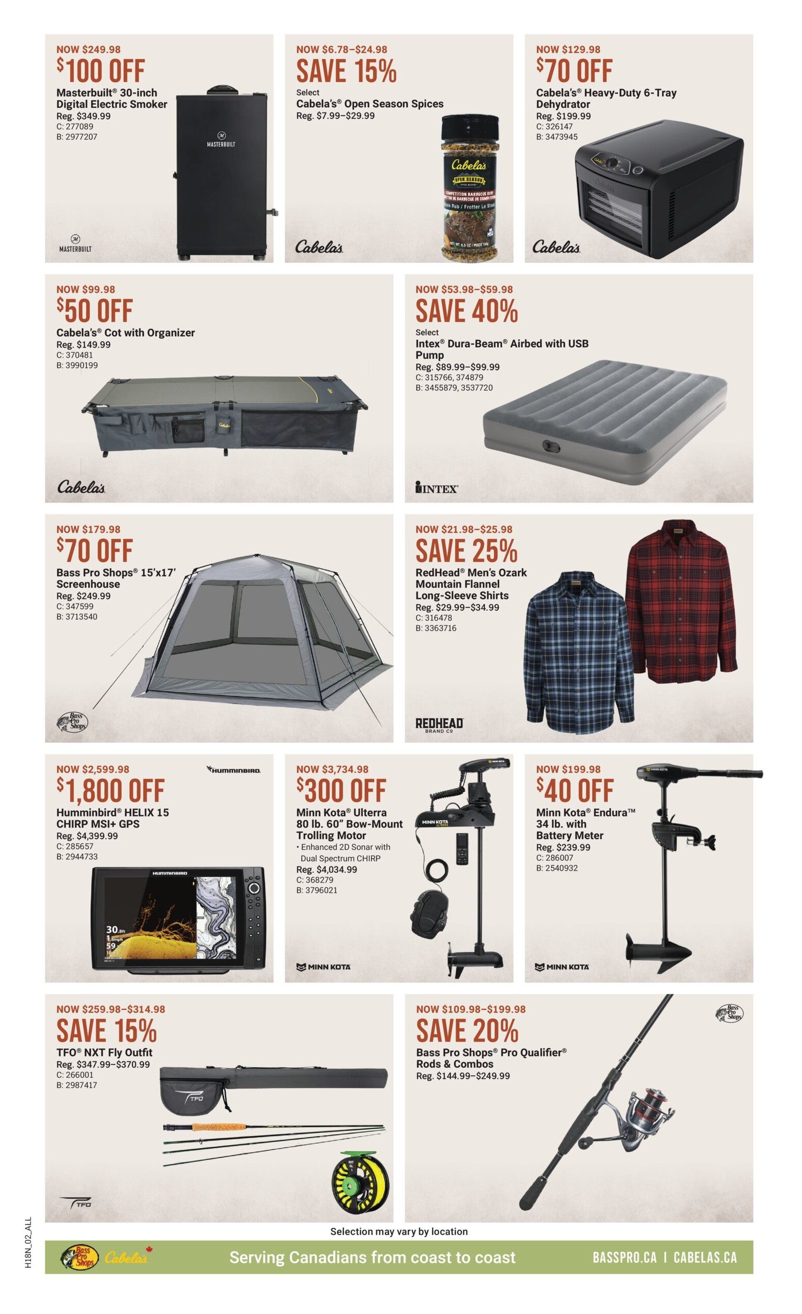 Bass Pro Shops Flyer August 29 to September 1