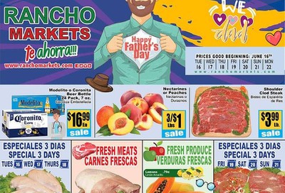 Rancho Markets Weekly Ad & Flyer June 16 to 22