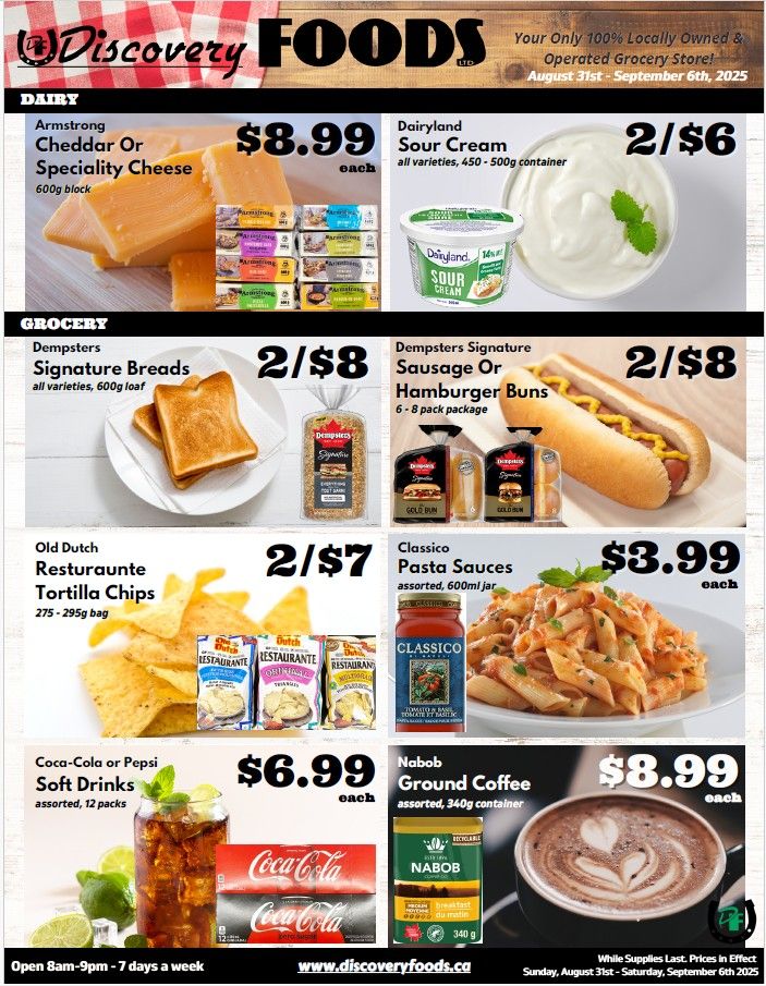 Discovery Foods Flyer August 31 to September 6