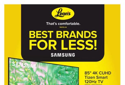 Leon’s Flyer August 28 to September 4
