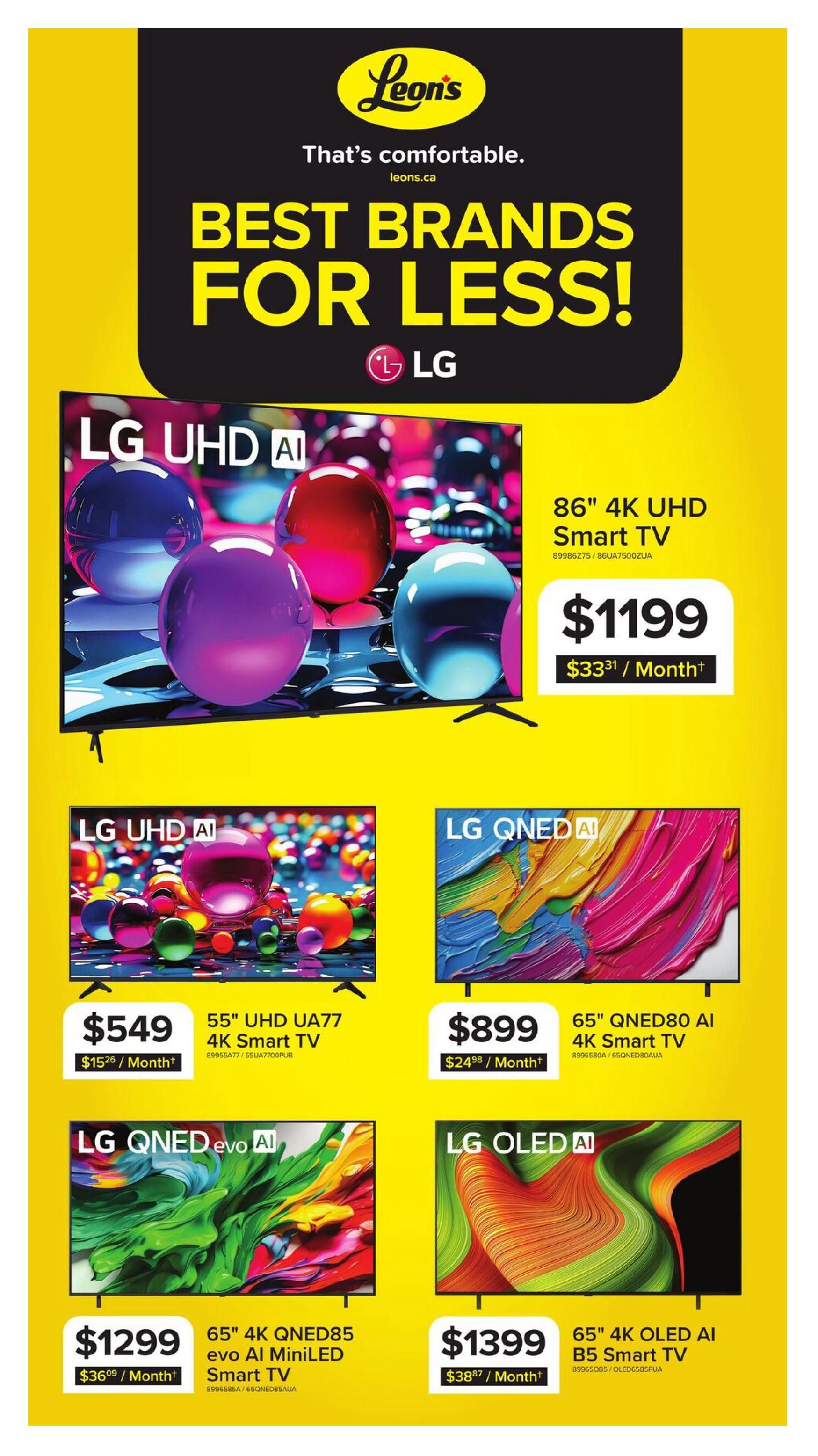Leon’s Flyer August 28 to September 4