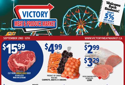 Victory Meat Market Flyer September 2 to 6 Victory Meat Market Flyer September 2 to 6