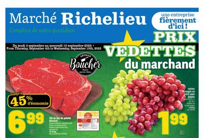 Marche Richelieu Flyer September 4 to 10