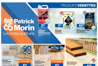 Patrick Morin Flyer September 4 to 10