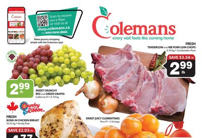 Coleman's Flyer September 4 to 10