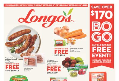 Longo's Flyer September 4 to 10 Longo's Flyer September 4 to 10