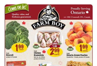 Farm Boy Flyer September 4 to 10
