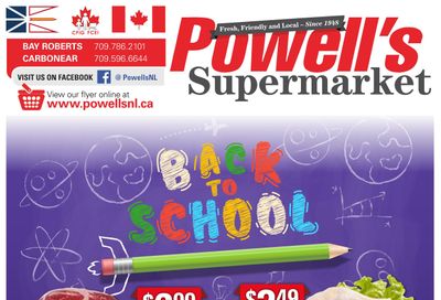 Powell's Supermarket Flyer September 4 to 10
