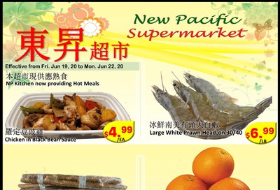 New Pacific Supermarket Flyer June 19 to 22