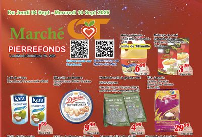 Marche C&T (Pierrefonds) Flyer September 4 to 10