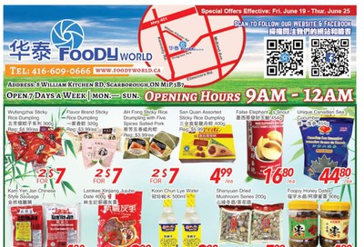 Foody World Flyer June 19 to 25