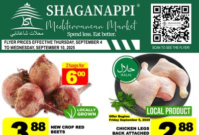 Shaganappi Mediterranean Market Flyer September 4 to 10