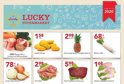 Lucky Supermarket (Winnipeg) Flyer June 19 to 25