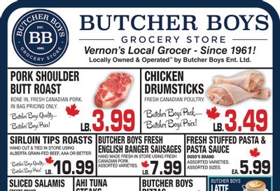Butcher Boys Grocery Store Flyer September 3 to 11