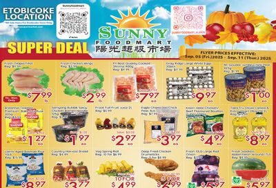 Sunny Foodmart (Etobicoke) Flyer September 5 to 11