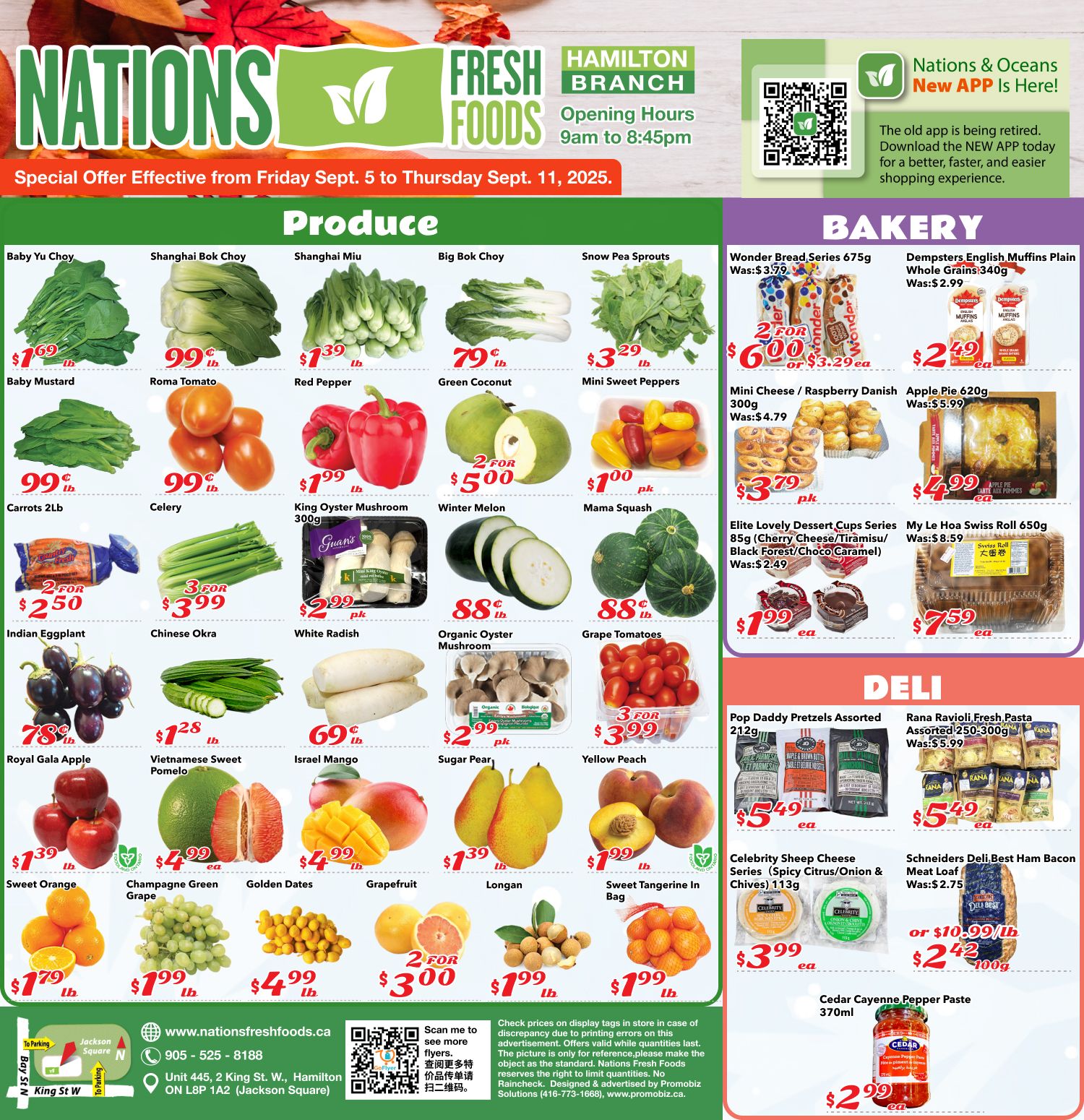 Nations Fresh Foods (Hamilton) Flyer September 5 to 11