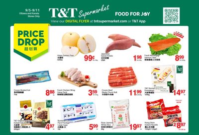 T&T Supermarket (Ottawa & Kanata) Flyer September 5 to 11