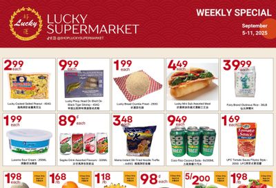 Lucky Supermarket (Edmonton) Flyer September 5 to 11