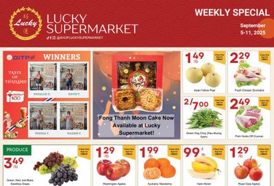 Lucky Supermarket (Surrey) Flyer September 5 to 11