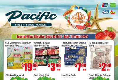 Pacific Fresh Food Market (North York) Flyer September 5 to 11