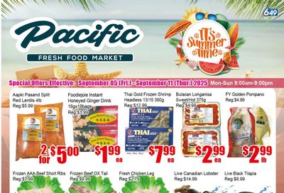 Pacific Fresh Food Market (Pickering) Flyer September 5 to 11