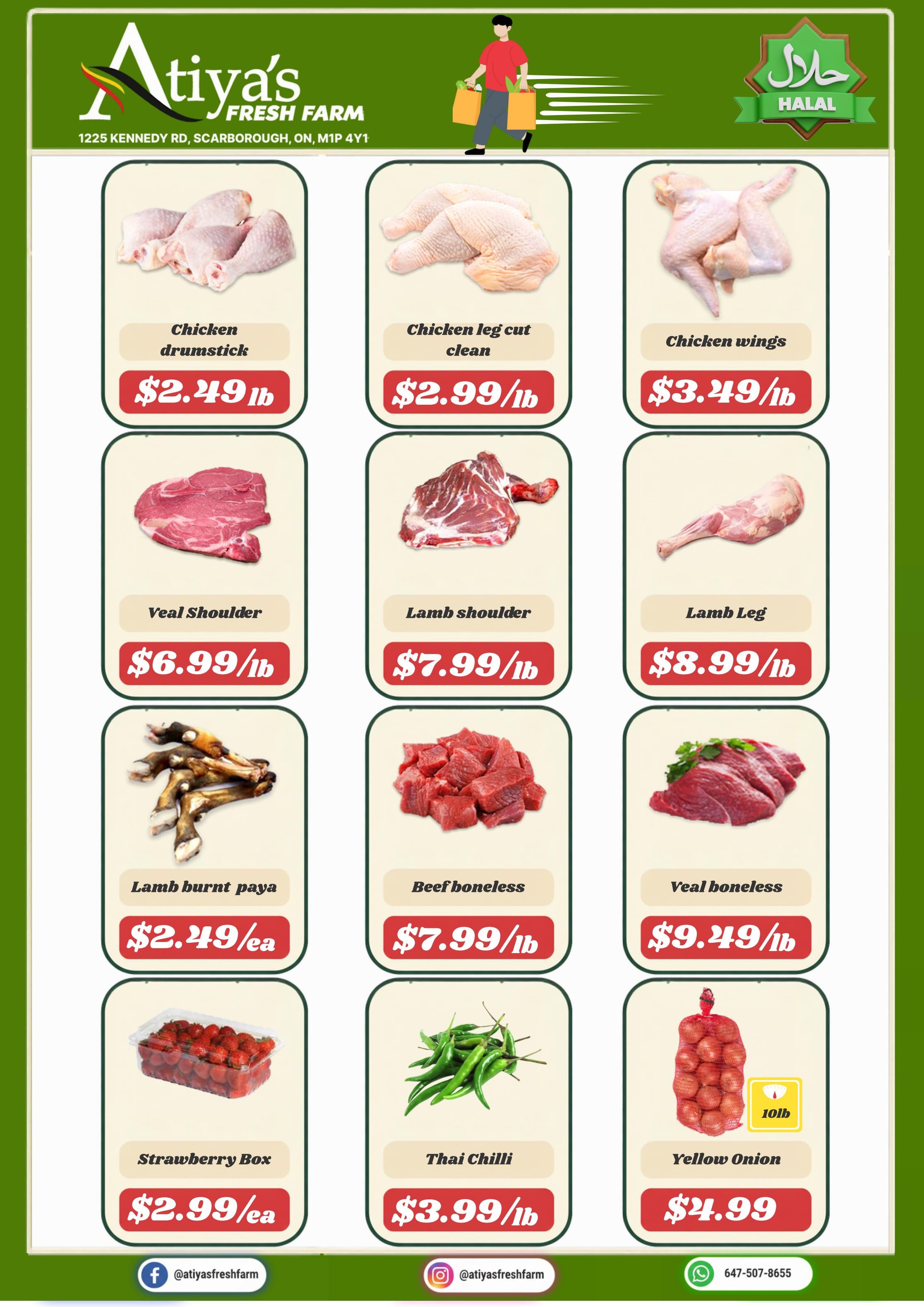 Atiya's Fresh Farm Flyer September 5 to 11