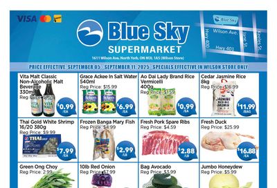 Blue Sky Supermarket (North York) Flyer September 5 to 11 Blue Sky Supermarket (North York) Flyer September 5 to 11