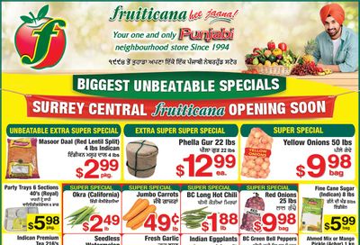 Fruiticana (Greater Vancouver) Flyer September 5 to 10