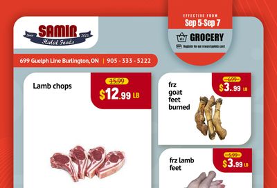 Samir Supermarket Flyer September 5 to 7