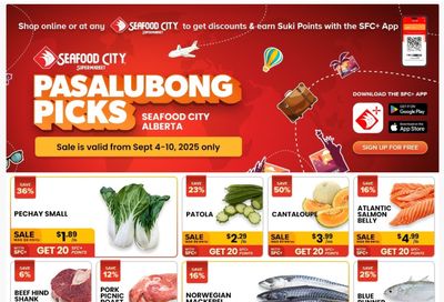 Seafood City Supermarket (West) Flyer September 4 to 10 Seafood City Supermarket (West) Flyer September 4 to 10