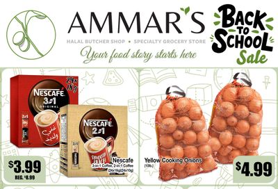 Ammar's Halal Meats Flyer September 4 to 10