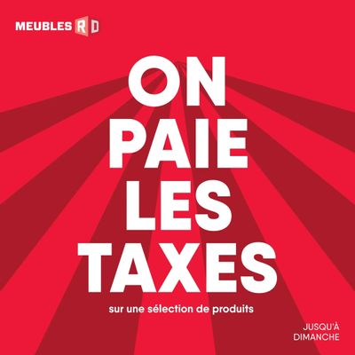 Meubles RD Flyer September 8 to 14