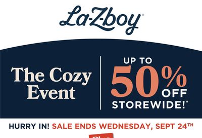 La-Z-Boy (GTA) Flyer September 8 to 24