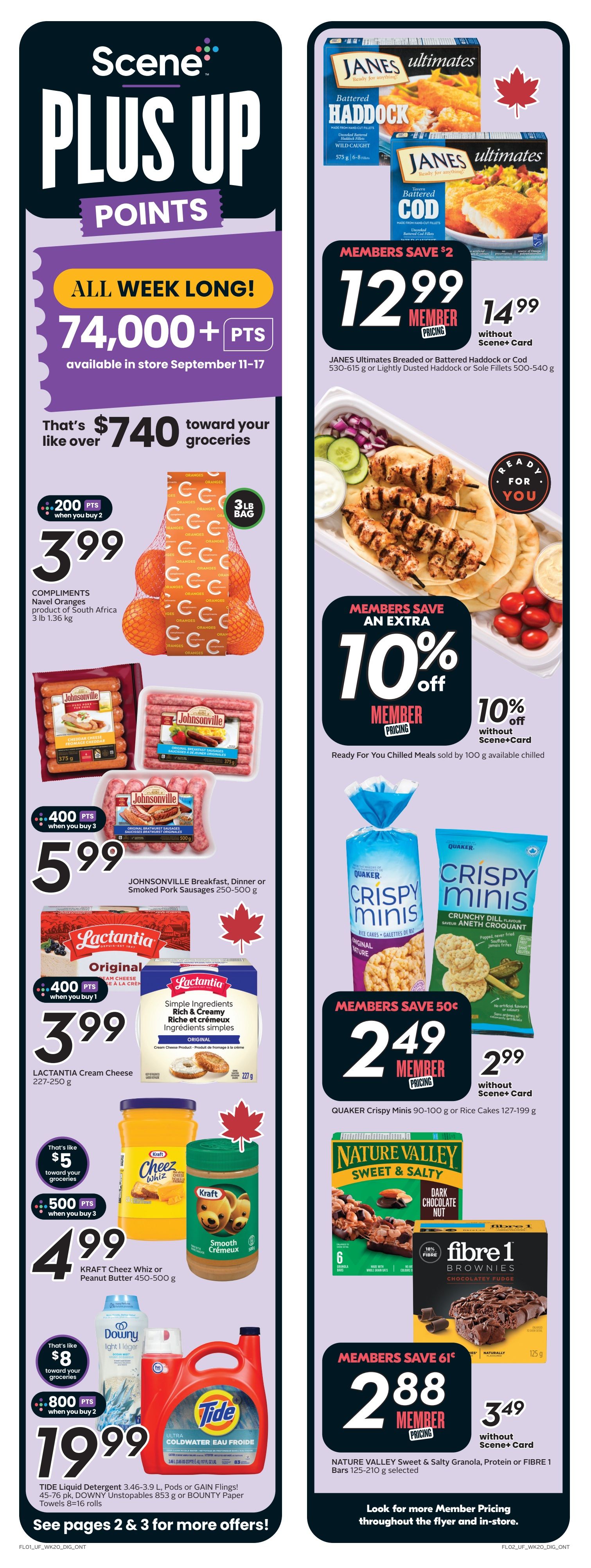 Sobeys Urban Fresh Flyer September 11 to 17