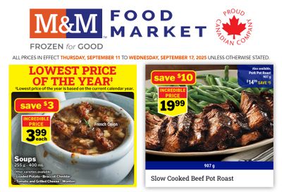 M&M Food Market (Atlantic & West) Flyer September 11 to 17