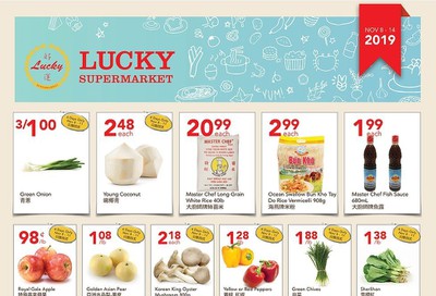 Lucky Supermarket (Edmonton) Flyer November 8 to 14