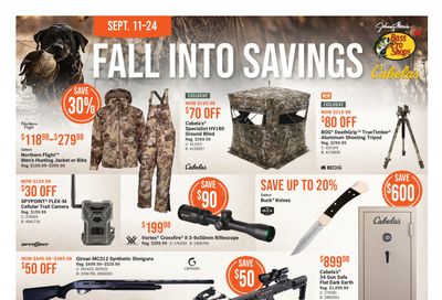 Cabela's Flyer September 11 to 24