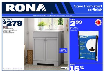 Rona & Rona+ (West) Flyer September 11 to 24