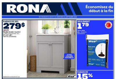 Rona & Rona+ (QC) Flyer September 11 to 24