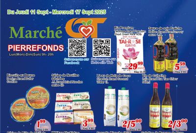 Marche C&T (Pierrefonds) Flyer September 11 to 17