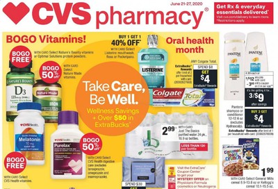 CVS Pharmacy Weekly Ad & Flyer June 21 to 27