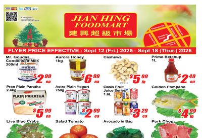 Jian Hing Foodmart (Scarborough) Flyer September 12 to 18