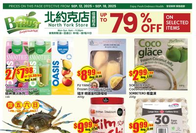 Btrust Supermarket (North York) Flyer September 12 to 18