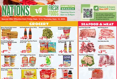 Nations Fresh Foods (Hamilton) Flyer September 12 to 18