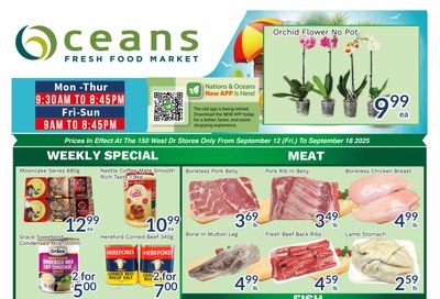 Oceans Fresh Food Market (Brampton) Flyer September 12 to 18