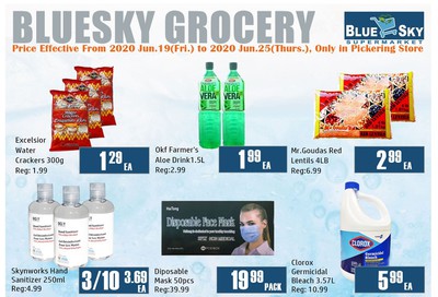 Blue Sky Supermarket (Pickering) Flyer June 19 to 25